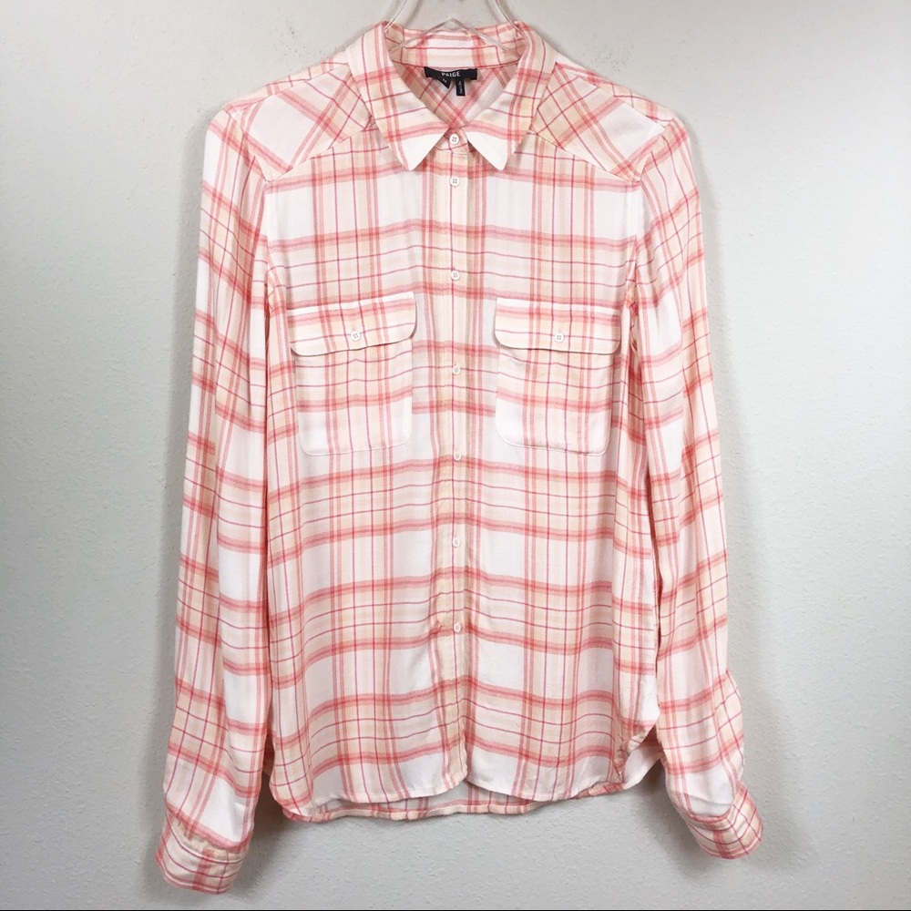 Paige Denim | ‘Trudy’ Soft Plaid Button Down Shirt